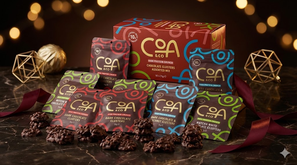 COA Christmas Bundle - Get $10 off | Assorted Chocolate Protein Clusters