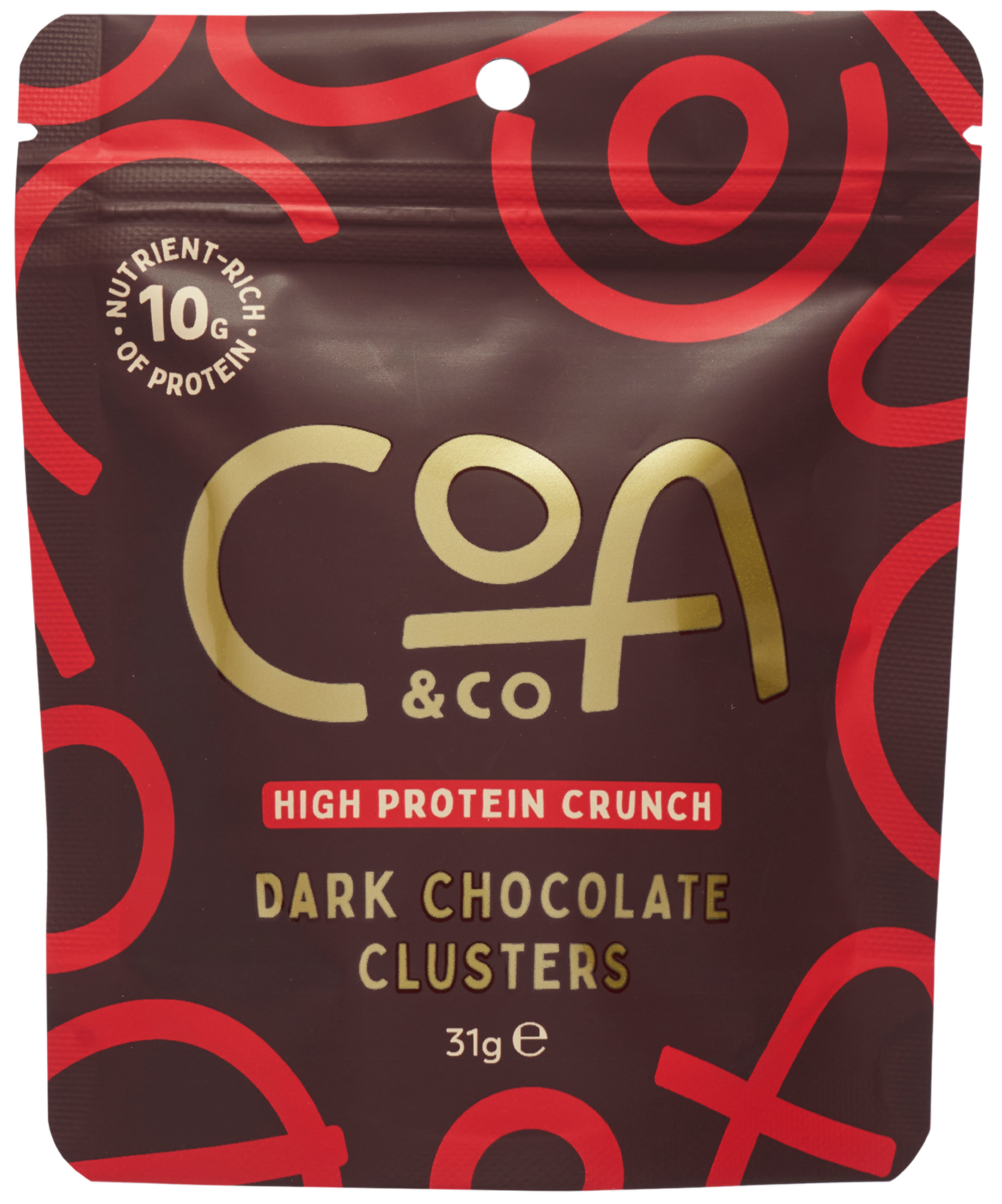 High Protein Dark Chocolate clusters,31 gm
