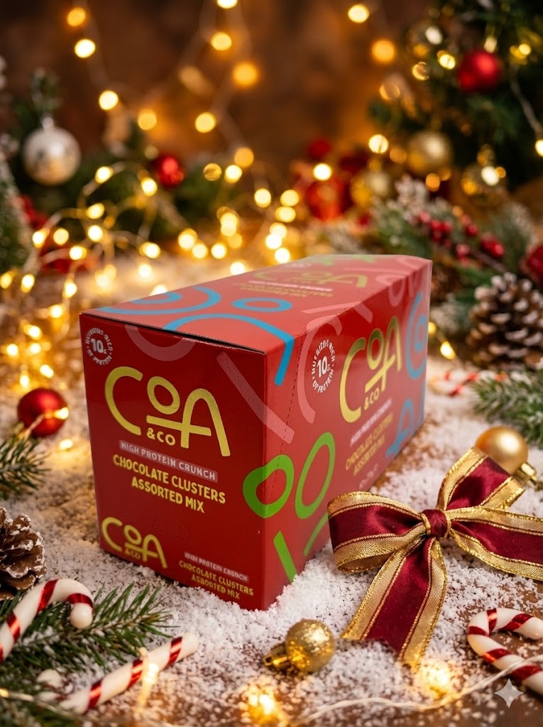 COA Christmas Bundle - Get $10 off | Assorted Chocolate Protein Clusters